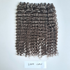 Extensions de cheveux humains 100% Remy, tissage machine, lots de cheveux bruts en gros - Product Image 3