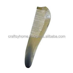 รับนุ่มและที่กำหนดเองฟันผม/เคราหวีที่มีคุณภาพที่ดีที่สุดหวีผมของบัฟฟาโล/วัวฮอร์นหวีผมธรรมชาติบัฟฟาโลฮอร์นหวี - Product Image 5