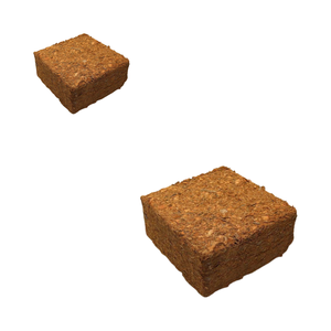 Produit phare : brique de coco pour l'amélioration et le desserrage du sol, favorisant la croissance des racines, polyvalent, adapté à tous les types de plantes, disponible en magasin. - Product Image 1