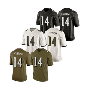เสื้อเจอร์ซีย์อเมริกันฟุตบอลชาย แขนสั้น พิมพ์ลายดิจิทัล ไซส์ใหญ่ ระบายอากาศได้ดี ต้านเชื้อแบคทีเรีย แห้งเร็ว แบบสั่งทำพิเศษ-ขายส่ง - Product Image 3