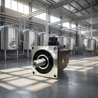Moteur servo AC haute précision modulaire et évolutif avec encodeur absolu 17/23 bits, communication sans fil intégrée, 40W, 550W, 50kW