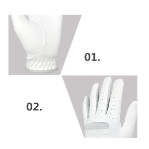 Gants de golf pour hommes à prix abordable, designs entièrement personnalisés, tendance, respirants, en peau de mouton, de haute qualité. - Product Image 5