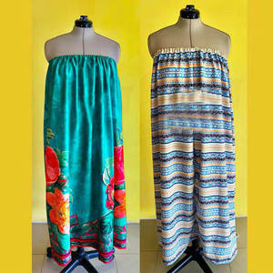 New Design Polynesian Hawaii Tribal Printed Women Skirts Vintage High Waisted Long Maxi Skirt Casual Holiday Beach Skirt - Product Image 4