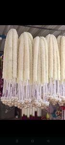 Guirnaldas de tela de jazmín blanco artificial hechas a mano en India para bodas, eventos, fiestas, decoración interior y exterior, guirnalda colgante - Product Image 2