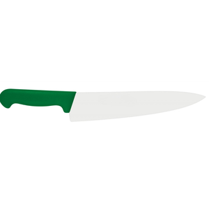 Cuchillos de Cocina Comerciales con Mango Verde, Hoja de Acero Inoxidable de 300 mm para Cocina Profesional, Picar Vegetales - Product Image 2