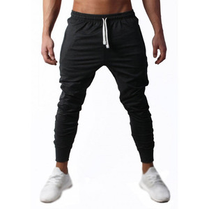Pantalon de jogging léger, respirant, imperméable et à séchage rapide pour homme, en nylon et élasthanne, avec cordon de serrage, idéal pour le fitness et la course estivale - Product Image 1