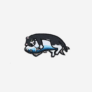 Patch brodé drôle en forme de pizza, thermocollant, pour chapeaux, sacs, vestes, casquettes, décoration DIY pour vêtements et accessoires alimentaires, vente en gros - Product Image 6