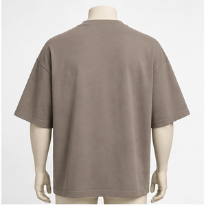 เสื้อยืดสตรีทแวร์ทรงโอเวอร์ไซส์สั่งทำพิเศษ ผ้าฝ้ายถัก 100% พิมพ์ลายดิจิทัล แห้งเร็ว ลายกราฟิกดีไซน์ 25 TSA-SPT-0025 - Product Image 4