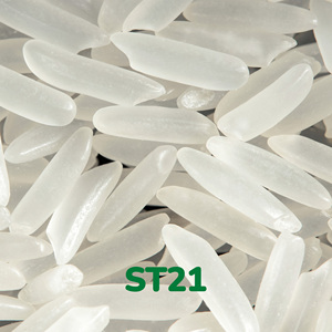 Arroz Aromático OEM/ODM ST21, 5% de Grano Partido, Arroz de Grano Largo Seco, Textura Suave al Cocer - Product Image 3