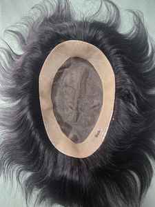 Perruque et toupet pour homme Taz Hair en cheveux indiens Remy - Base mono - Doux, léger et écologique - Product Image 2