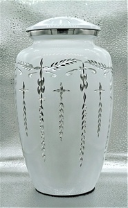 Vase en aluminium pour plantes d'intérieur, style urne, support de plante artificielle, décoration de table - Product Image 3