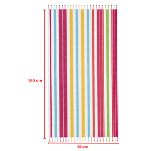 Serviette Fouta en coton doux, teinte en fil, aux couleurs éclatantes, nouvelle collection, la meilleure serviette de hammam unisexe. - Product Image 6
