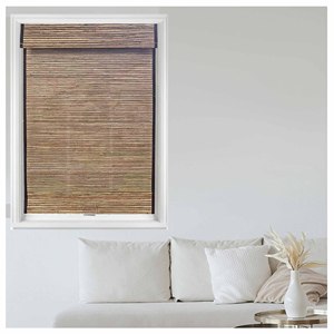 Persianas Romanas Inalámbricas Integradas de Diseño Natural Sencillo, Horizontales, de Alta Calidad, Ecológicas, de Bambú/Rami/Lino, para Interiores, Estilo Francés - Product Image 2