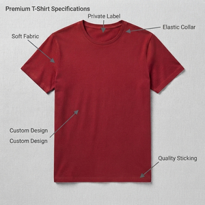 T-shirt moderne en chenille brodé avec logo personnalisé, tee-shirt en coton oversize unisexe, streetwear, vente en gros, mode - Product Image 3