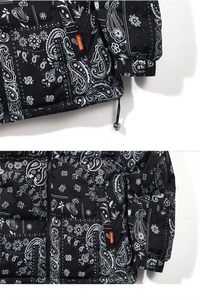 Vestes matelassées d'hiver personnalisées pour enfants, style streetwear, sublimées, imperméables et respirantes, fabricant OEM ODM - Product Image 4