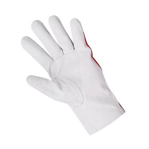 Premium Quality Heavy-Duty Cowhide Grain Leather Safety Gloves Abrasion Resistant Hand Protection for Garden Working Driving - Product Image 5