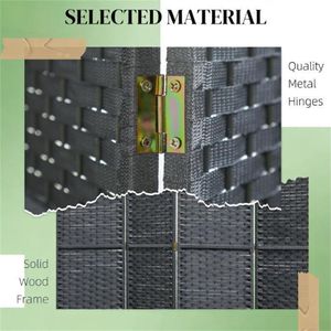 Divisorio per Stanza a 8 Lati Grigio Antracite per Privacy - Product Image 3