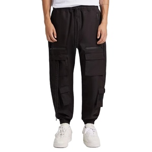 Pantalones cargo personalizados informales con múltiples bolsillos de talla grande para exteriores, pantalones y pantalones de moda para hombre a bajo precio - Product Image 1