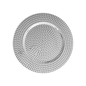 En stock, Assiette de présentation en acier inoxydable, écologique, de style antique et élégante, pour la décoration intérieure, l'organisation de table et les présentations de mariage - Product Image 6