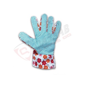 Recién llegado, guantes de jardinería para hombres y mujeres, diseñados de fábrica con estampados coloridos, Material de nitrilo, revestimiento de látex, seguridad en el jardín - Product Image 4
