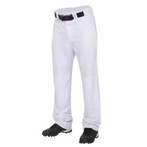 Ensemble d'uniformes de baseball et de softball personnalisés par sublimation, vente en gros, pantalons de baseball, maillots de baseball pour adultes, anti-UV, manches courtes - Product Image 2