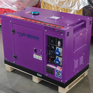 Générateurs diesel électriques silencieux 5KVA 8KVA 10KVA à <span class=keywords><strong>prix</strong></span> d'usine, groupes électrogènes 5KW 10KW 12KW, tension nominale 220/380V, fréquence 50HZ 60HZ - Product Image 3