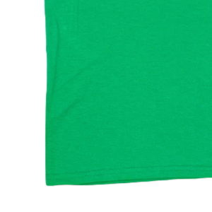 Camiseta AKA Green con Letras Griegas Brillantes, Estilo Chenille Rosa, Gráfico, Cuello Redondo, Algodón, Casual, para Mujer, Verde y Rosa - Product Image 4