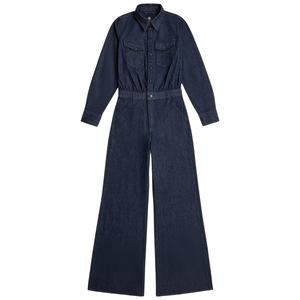 Combinaison en jean pour femme, décontractée, mignonne, respirante, broderie, coupe classique, style western, une pièce, utilitaire, vente en gros - Product Image 2