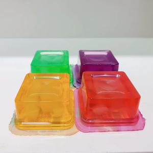 Pudín de gelatina con sabor a frutas Halal, marca privada, al por mayor, con Nata de Coco, en caja, snacks de gelatina de coco - Product Image 2