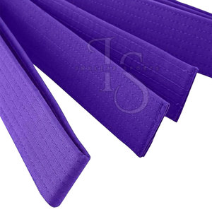Ceinture d'arts martiaux de karaté sur mesure, marque privée, 100% coton, haute qualité, prix avantageux, en solde - Product Image 5