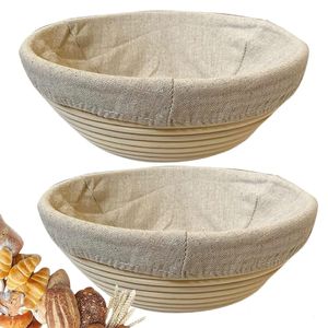 Panier de levage en rotin de qualité supérieure, panier banneton de qualité alimentaire anti-humidité pour la levure naturelle - Product Image 1