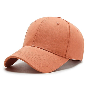 New Trendy Fashion & Sports Use Lightweight Adjustable OEM/ODM Logo Design Blank <b>Plain</b> Summer Structured Pre-curved Baseball <b>Cap</b> - Product Image 1