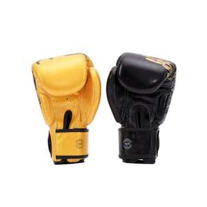 Guantes de Boxeo Muay Thai con Logotipo Personalizado Impreso, Precios al por Mayor 2025, Cuero Sintético, Absorben la Humedad, Impermeables, para Entrenamiento - Product Image 5
