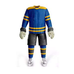 Moisture <b>Control</b> Ice Hockey Uniform Wholesale Custom Logo Sublimation Printing Sportswear Ice Hockey Uniform for Adult - Product Image 1
