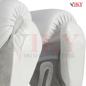 Guantes de Boxeo de Protección Multicapa de Alto Rendimiento, Marca Personalizada Blanca y Gris, OEM ODM, Calidad Premium, Etiqueta Privada - Product Image 6
