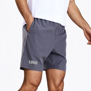 Pantalones Cortos Deportivos para Hombre con Logotipo Personalizado, Secado Rápido, Ligeros, Transpirables, para Verano, Gimnasio, Entrenamiento, Ropa Deportiva OEM ODM Activewear - Product Image 1