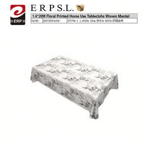 Manteles Tejidos con Estampado Floral de 1.4*20M para Uso Doméstico - Product Image 2