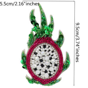 Broche de Moda de Diseño con Aplique de Fruta de Imitación de Perla Hecho a Mano, Chapado en Plata, de Aleación Naranja, Accesorio al por Mayor - Product Image 6