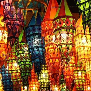 Cotton Wall Hangings <b>Lamps</b> for Decorations Cotton Applique Work <b>Lamp</b> <b>Shades</b> Cotton Goa <b>Lamp</b> <b>Shades</b> Hangings - Product Image 1