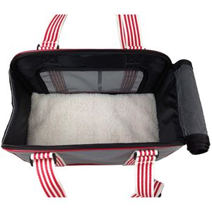 Candy Cane Fashion Pet Carrier : Porte-animaux élégant et confortable pour votre animal de compagnie - Product Image 6