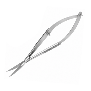 Ciseaux de manucure professionnels en acier inoxydable à lame droite et tranchante pour le soin des ongles des adultes, avec manche durable - Product Image 2