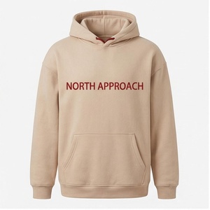 Hoodie surdimensionné élégant pour homme, design vintage délavé avec poche avant, confortable, personnalisable pour l'hiver. - Product Image 1