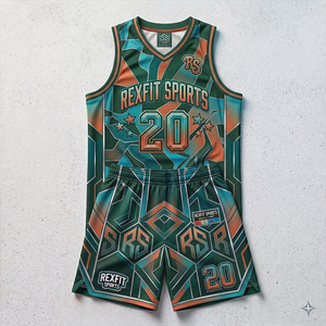 Ensemble d'uniformes de basketball personnalisables pour hommes/femmes, kit d'équipe adulte, design numérique personnalisé gratuit, ensemble maillot et short de basketball - Product Image 6