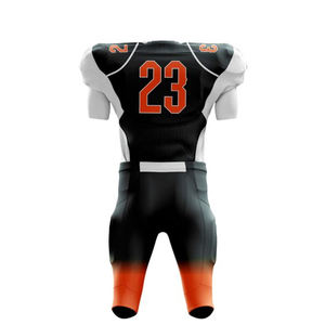 Uniformes de Fútbol Americano para Adultos al por Mayor, Conjuntos Personalizados con Logotipos Impresos, Diseños Antibacterianos, Tallas Grandes, Mangas Cortas - Product Image 6