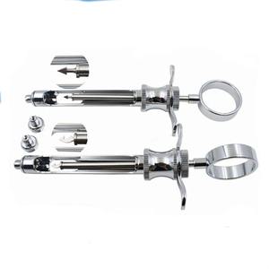 กระบอกฉีดยาสำหรับทันตกรรม 1 ชิ้น ทำจากสแตนเลส แบบกดปรับปริมาณได้ อุปกรณ์ผ่าตัดทางทันตกรรม เครื่องมือผ่าตัดทางทันตกรรม - Product Image 1