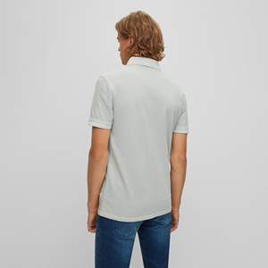 Polo homme en coton doux, tissu respirant, coupe décontractée, manches courtes, col classique, fermeture boutonnée, idéal pour tous les jours. - Product Image 2