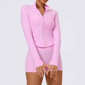 Shorts de Yoga para Mujer, Cintura Media, Acanalados, Transpirables, Ecológicos, de Spandex/Nylon, con Logotipo Personalizado 2026, Conjunto de Ropa Deportiva Ajustada para Gimnasio y Entrenamiento - Product Image 5