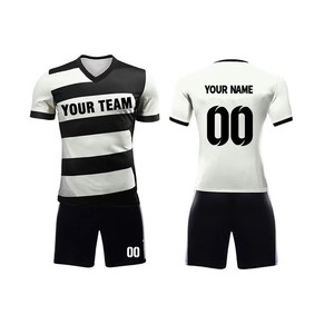 Uniforme de Fútbol al por Mayor, Último Modelo, 100% Poliéster, Protección UV, Personalizable con Nombre de Equipo, para Hombre Adulto, Alta Calidad, Pantalón Corto - Product Image 4