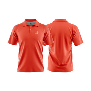 High Quality Custom Printed Front Logo Short Sleeve Polyester/Cotton Knitted Polo Shirts for <b>Coaches</b> & Casual Wear - Product Image 3