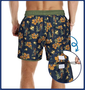 Shorts de course pour hommes, personnalisables pour équipes, professionnels, respirants, imprimés par transfert thermique, écologiques, extensibles dans les quatre sens, avec cordon de serrage - Product Image 2